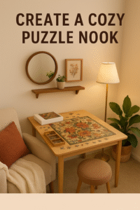 How to create a puzzle nook at home